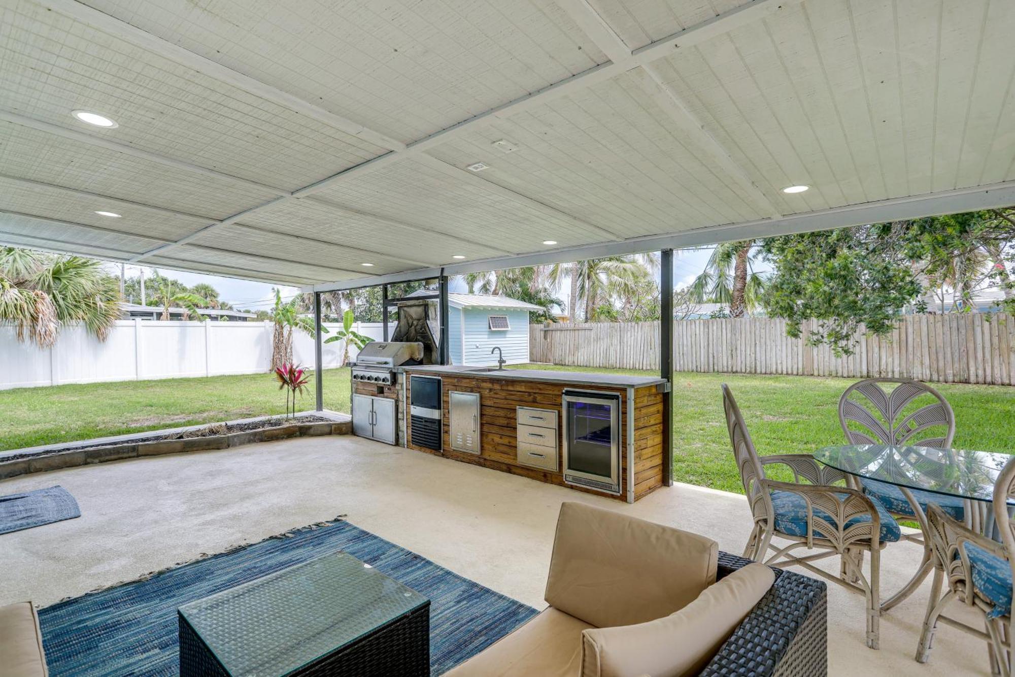 Pet-Friendly Cocoa Beach Home Walk To Beach! Zewnętrze zdjęcie