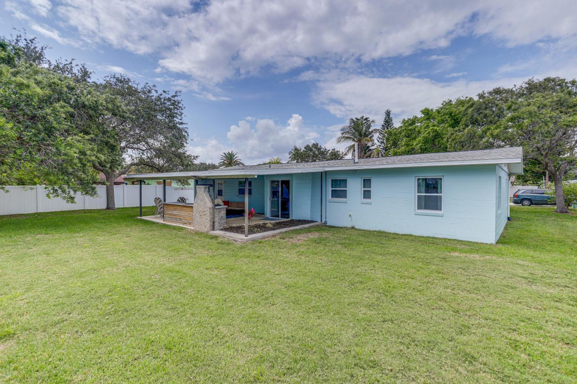 Pet-Friendly Cocoa Beach Home Walk To Beach! Zewnętrze zdjęcie