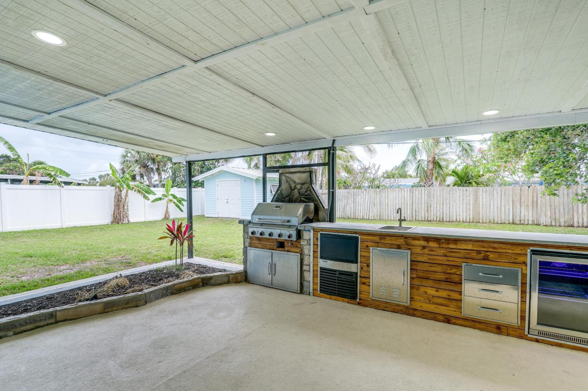Pet-Friendly Cocoa Beach Home Walk To Beach! Zewnętrze zdjęcie