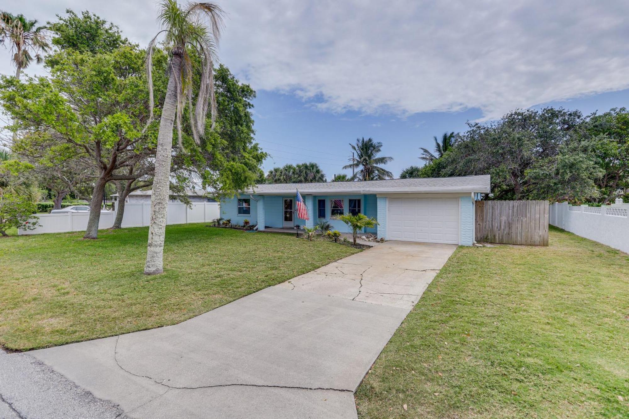 Pet-Friendly Cocoa Beach Home Walk To Beach! Zewnętrze zdjęcie